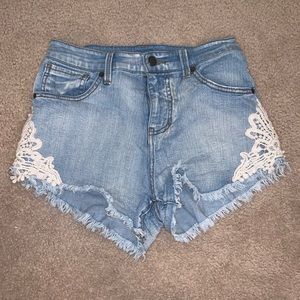 jean shorts